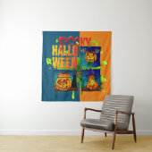 Spooky Halloween タペストリー (インサイチュ)