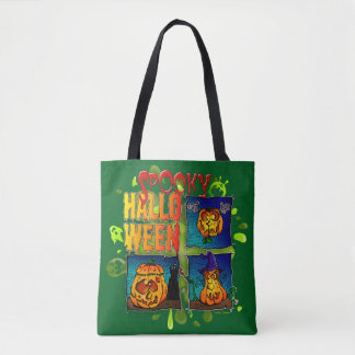 Spooky Halloween トートバッグ
