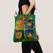 Spooky Halloween トートバッグ (クローズアップ)