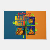 Spooky Halloween ドアマット (正面)