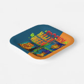 Spooky Halloween ペーパープレート (傾斜あり)