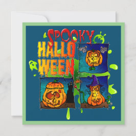 Spooky Halloween 招待状