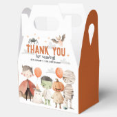 Spooky Halloween Birthday Party Favor Boxes フェイバーボックス (オープン)