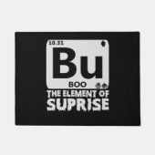 Spooky Halloween BOO Primary Elements of Surprise ドアマット (正面)