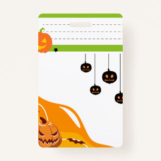 Spooky Halloween Button Pin – Cute Ghost Badge | T バッジ