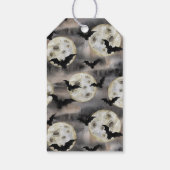 Spooky Halloween Cat Pumpkin ギフトタグ (裏面)