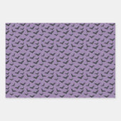 Spooky Halloween Cat Pumpkin ラッピングペーパーシート (正面3)