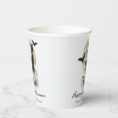 Spooky Halloween Cat Pumpkin 紙コップ (右)