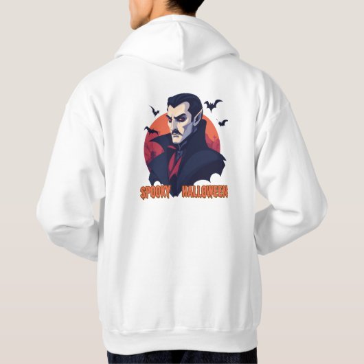 Spooky Halloween costume  パーカ (裏面)