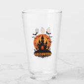 Spooky Halloween Drinking Glass Design タンブラーグラス (裏面)