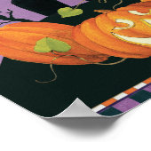 Spooky Halloween Haunted House ポスター (角)