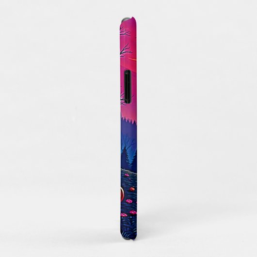 Spooky Halloween Haunted Mansion Art Case-Mate iPhoneケース (裏面/右)