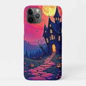 Spooky Halloween Haunted Mansion Art Case-Mate iPhoneケース (裏)