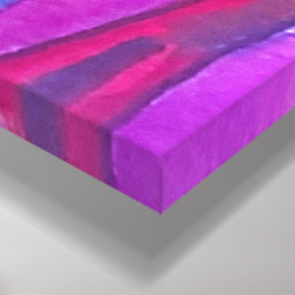 Spooky Halloween Houses Watercolor キャンバスプリント