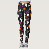 Spooky Halloween Leggings レギンス (正面)