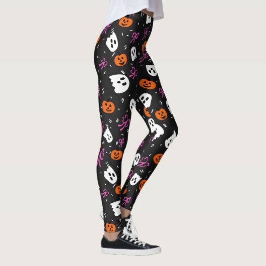 Spooky Halloween Leggings レギンス (右)