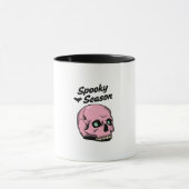 Spooky Halloween Mug & Pillow – Pumpkins, Cats & S マグカップ (中央)