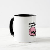 Spooky Halloween Mug & Pillow – Pumpkins, Cats & S マグカップ (正面左)