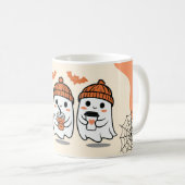 Spooky Halloween Mug – Pumpkin, Ghost & Witch Coff コーヒーマグカップ (正面右)