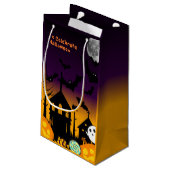 Spooky Halloween Night Gift Bag スモールペーパーバッグ (裏面アングル)
