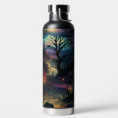 SPOOKY HALLOWEEN NIGHT SCENE ウォーターボトル (左面)