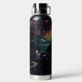 SPOOKY HALLOWEEN NIGHT SCENE ウォーターボトル (背面)