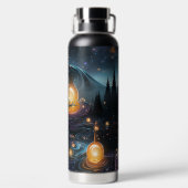SPOOKY HALLOWEEN NIGHT SCENE ウォーターボトル (背面)