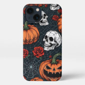 Spooky Halloween Phone Case iPhoneケース (裏面)