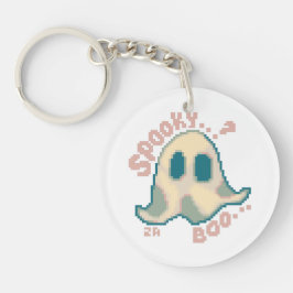 Spooky Halloween pixelart, Pixel Art  キーホルダー