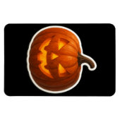 Spooky Halloween Pumpkin Sticker マグネット (横)