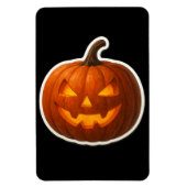 Spooky Halloween Pumpkin Sticker マグネット (縦)