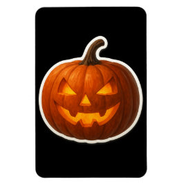 Spooky Halloween Pumpkin Sticker マグネット