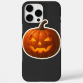 Spooky Halloween Pumpkin Sticker Case-Mate iPhoneケース (裏面)