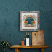 Spooky Halloween Romantic Gothic Vintage Style ポスター