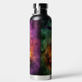 SPOOKY  HALLOWEEN SKULL CANDLES BATS & SPIDERS ウォーターボトル (右面)