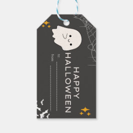 Spooky Halloween Treat Label ギフトタグ