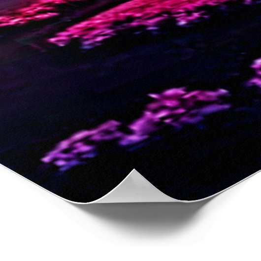 Spooky Haunted House at Dusk Design ポスター (角)