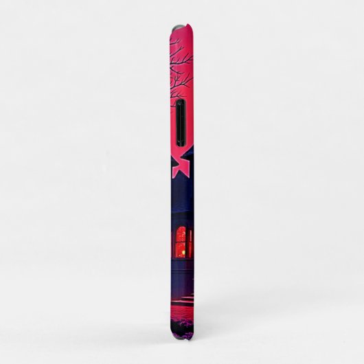 Spooky Haunted House at Dusk Design Case-Mate iPhoneケース (裏面/右)