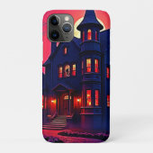 Spooky Haunted House at Dusk Design Case-Mate iPhoneケース (裏)