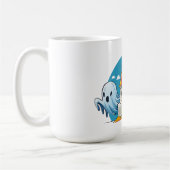 spooky house and ghost コーヒーマグカップ (左)