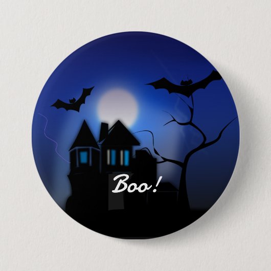 Spooky House, Boo! 缶バッジ (正面)