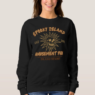 Spooky island - summer halloween スウェットシャツ