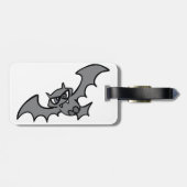 Spooky Kawaii Evil Vampire Bat ラゲッジタグ (裏面横)