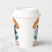 Spooky Kawaii Summerween Witch on Unicorn Float 紙コップ (右)