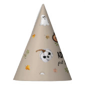 Spooky Little Pumpkin First Birthday パーティーハット (左)