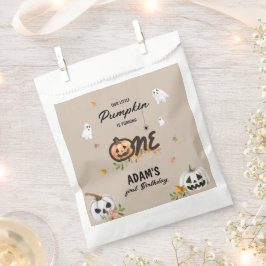 Spooky Little Pumpkin First Birthday フェイバーバッグ