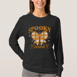 Spooky Mama – お母さんの可愛いハロウィン Tシャツ