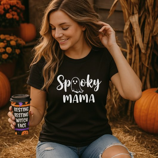 Spooky Mama Gift Halloween Tシャツ
