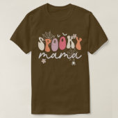 SPOOKY Mama Groovy Halloween 69 Tシャツ (デザイン正面)