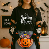 Spooky Mama Halloween Mom Tシャツ